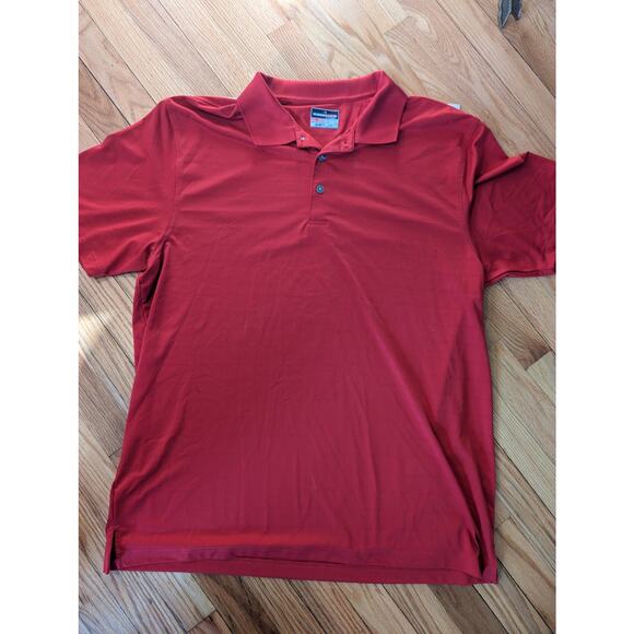 Grand Slam Other - Grand Slam Performance XXL Red Airflow Polo Golf Casual Shirt